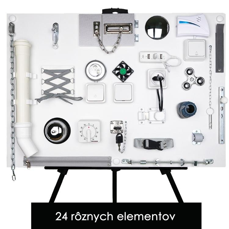 Veľká manipulačná doska / activity board 70cm - model t3269